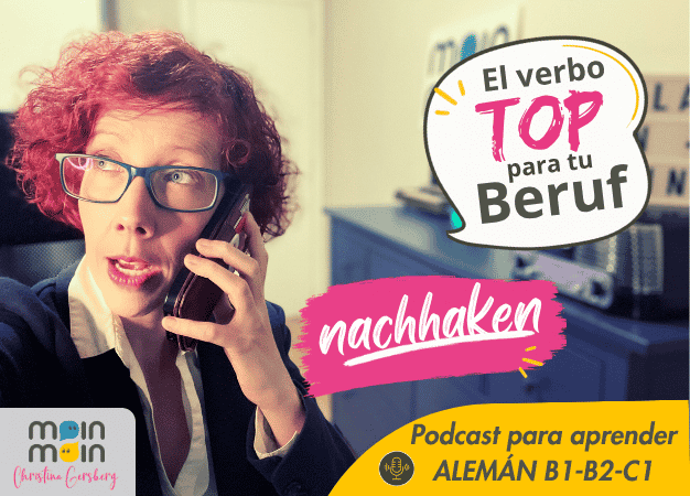 verbo nachhaken podcast para aprender alemán